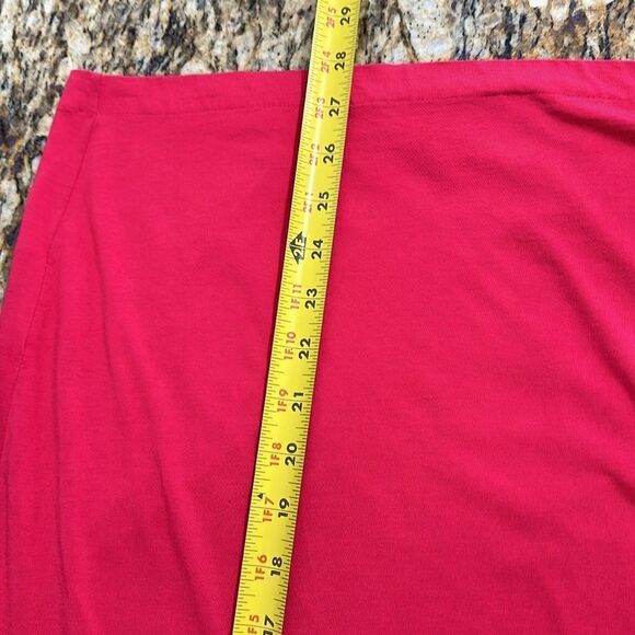 Jil Sander Pink Cotton Blend Gathered Mid Length Sleeve Top Size L - Picture 7 of 7